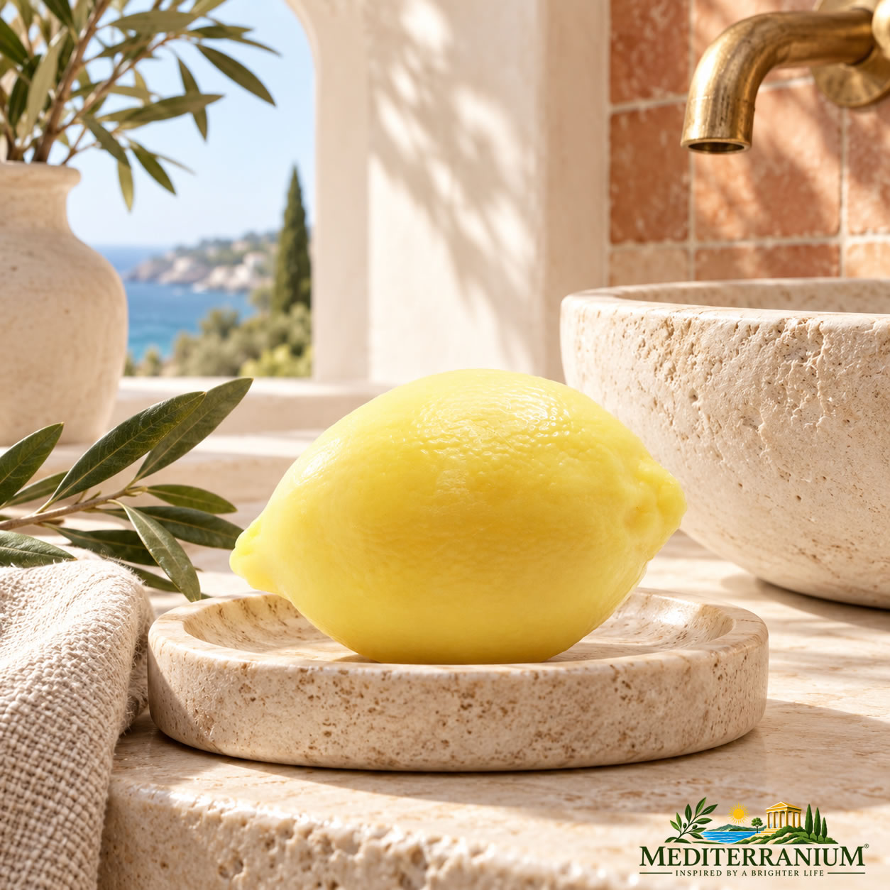 Savon De Marseille Citron Lemon Soap 125g