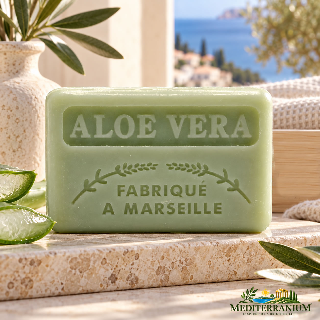 Savon De Marseille Aloe Vera Soap 125g